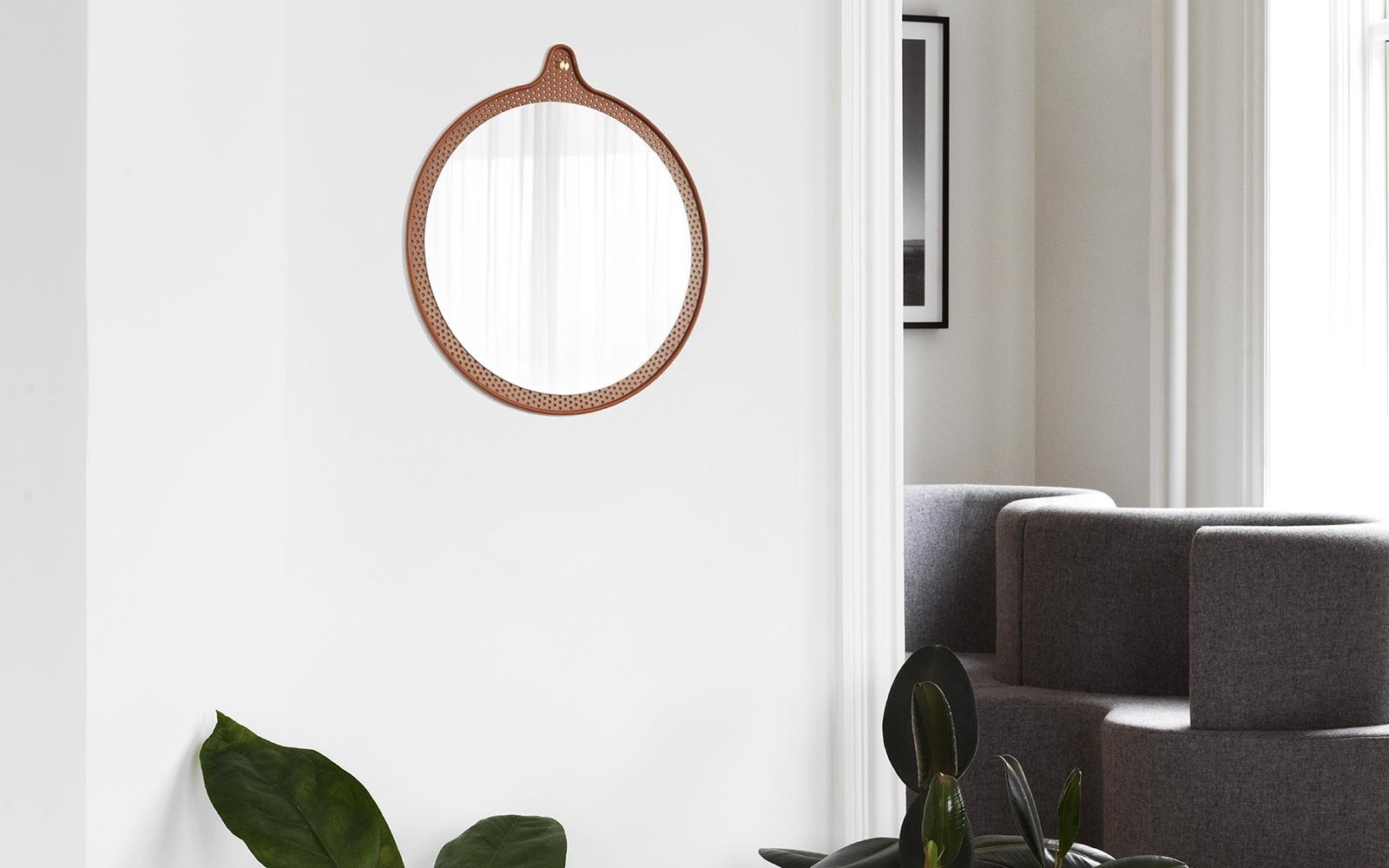 5000711 Зеркало для билетов большое Ø 60 см Caramel Normann Copenhagen  - Вид №1