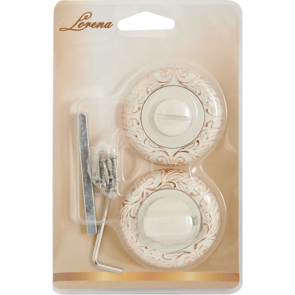 Santreyd Фиксатор дверной WC 17W/P в элегантном бело-золотом исполнении 85218980 STLM-0059961 - Вид №4