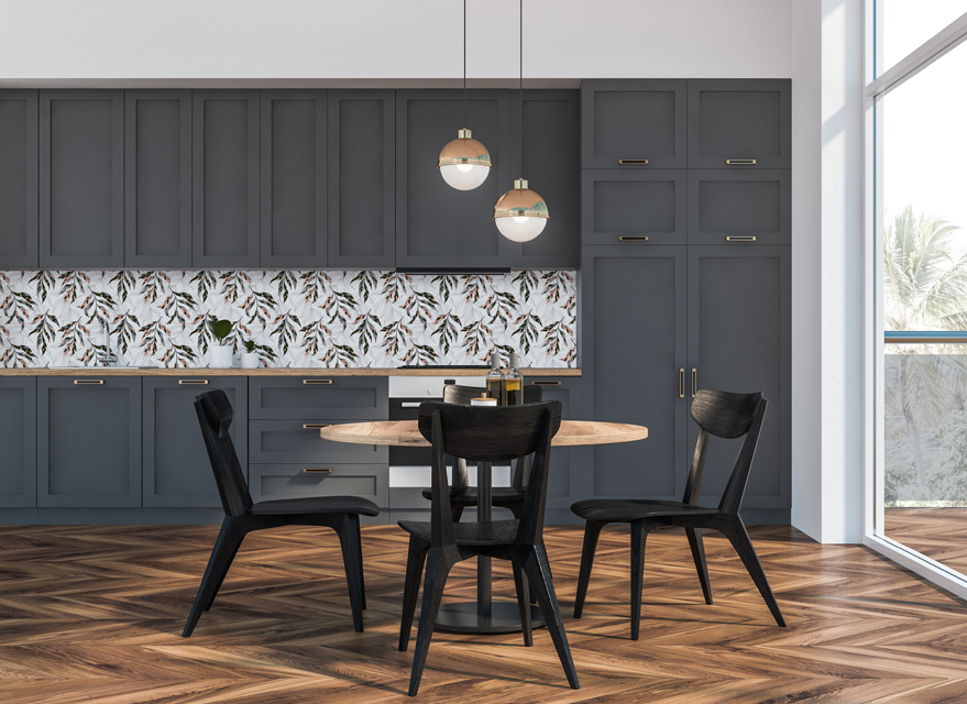 Стеновые панели - Терраццо ливз LIGRON LIST82 2355 - Вид №7