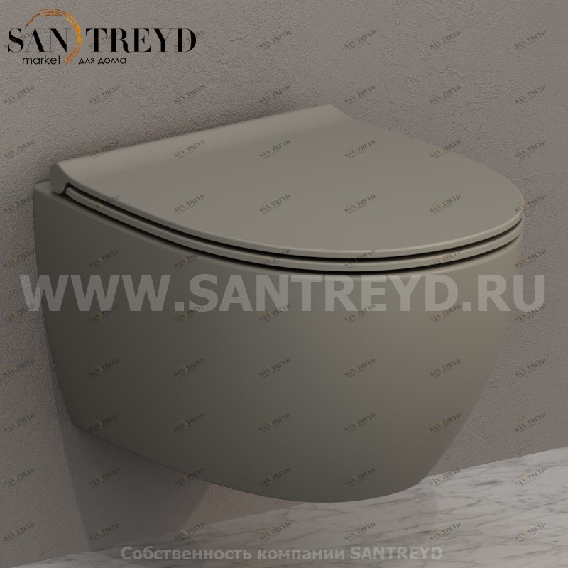 MDS04CC Подвесной унитаз настенный Белый Ceramica Globo 4ALL Италия