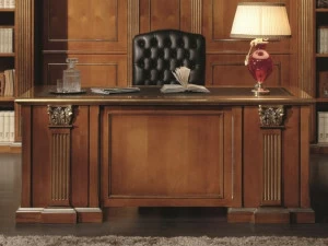 SCAPPINI & C Прямоугольный деревянный стол с ящиками 35th anniversary 2235