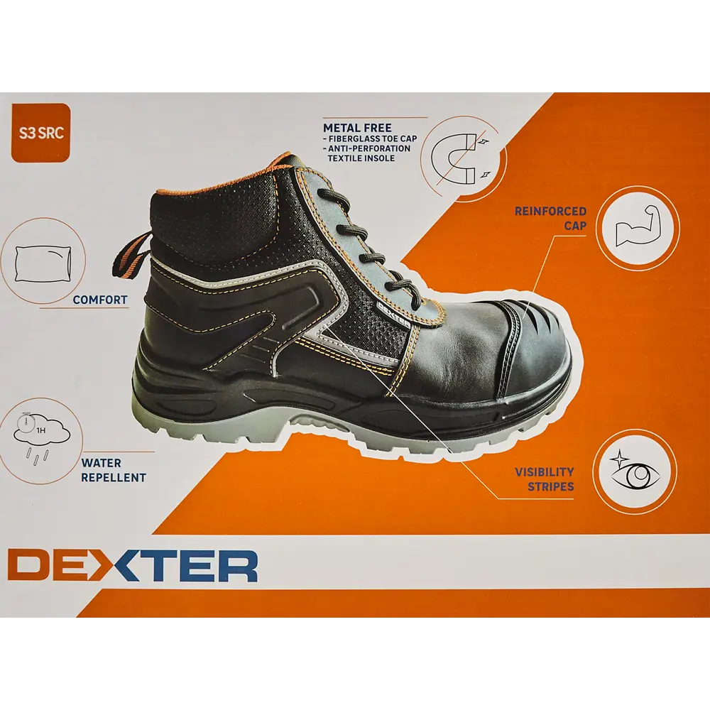 Ботинки рабочие Dexter S3 SRC - защита и комфорт для профессионалов 82625661 STLM-0032246 - Вид №7
