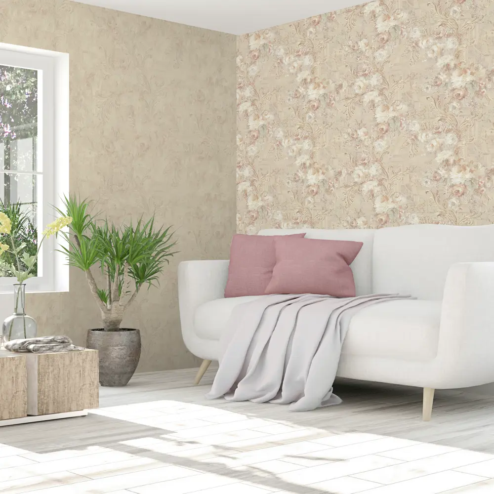 Обои флизелиновые Victoria Stenova Veronese коричневые 1.06 м 988382 82379876 STLM-2198262 - Вид №3