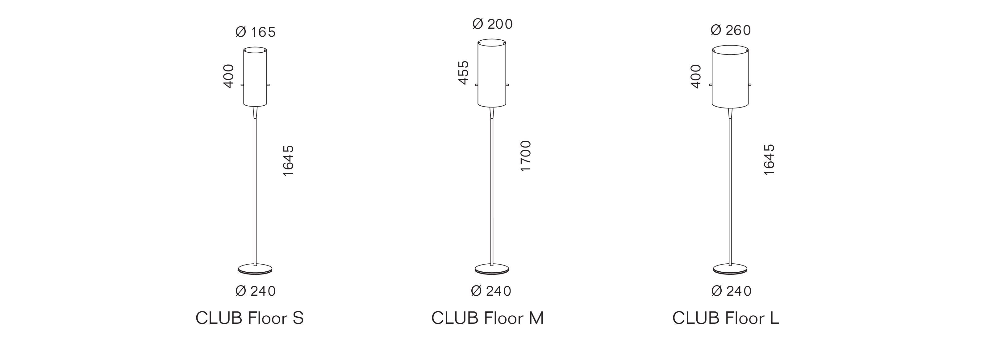 Алюминиевый светодиодный торшер serien.lighting клуб ARCH-00101128 - Вид №9