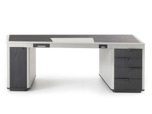 Деревянный исполнительный стол с ящиками