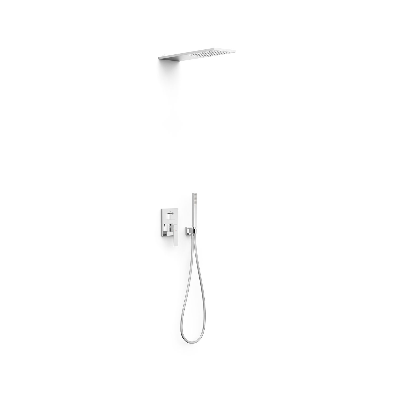 Комплект 2-ходового скрытого смесителя для душа с одной ручкой SLIM Rapid-box-20228005 TRES 