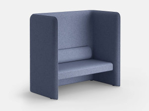 Двухместный стул с высокой спинкой