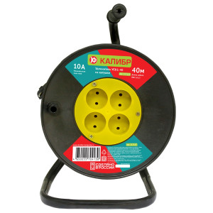 Удлинитель силовой Калибр УСК1-40 черный 8120107