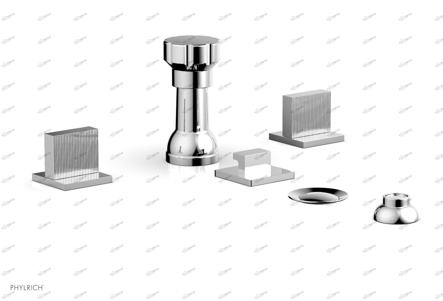 Смеситель для биде STRIA Phylrich  291-60-026 Хромированный 