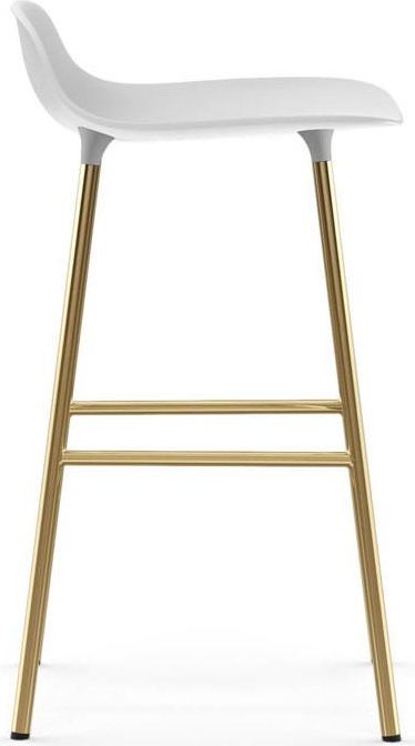 1400924 Barstool 65 cm Латунь Белый Normann Copenhagen Form - Вид №2