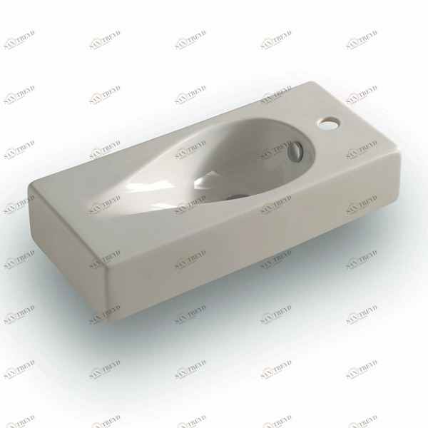 DR02 Накладная раковина на столешницу  овальная Ceramica Hidra 