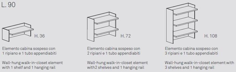 Gruppo Tomasella Модульная гардеробная ясень sun-id-1386984 - Вид №4