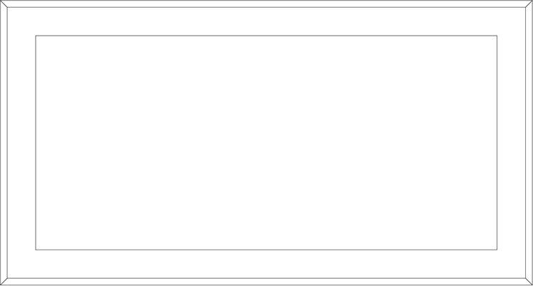 BY 2209 Зеркало в багетной раме cо встроенным LED-светильником 33,5 W EVOFORM Ledside - Вид №1