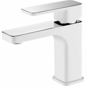 GZ 12015F Смеситель для раковины однорычажный Ganzer Белый