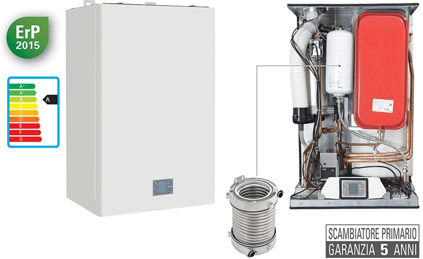 EMMETI Конденсационный котел Caldaie e fumisteria sun-id-1424295 - Вид №1