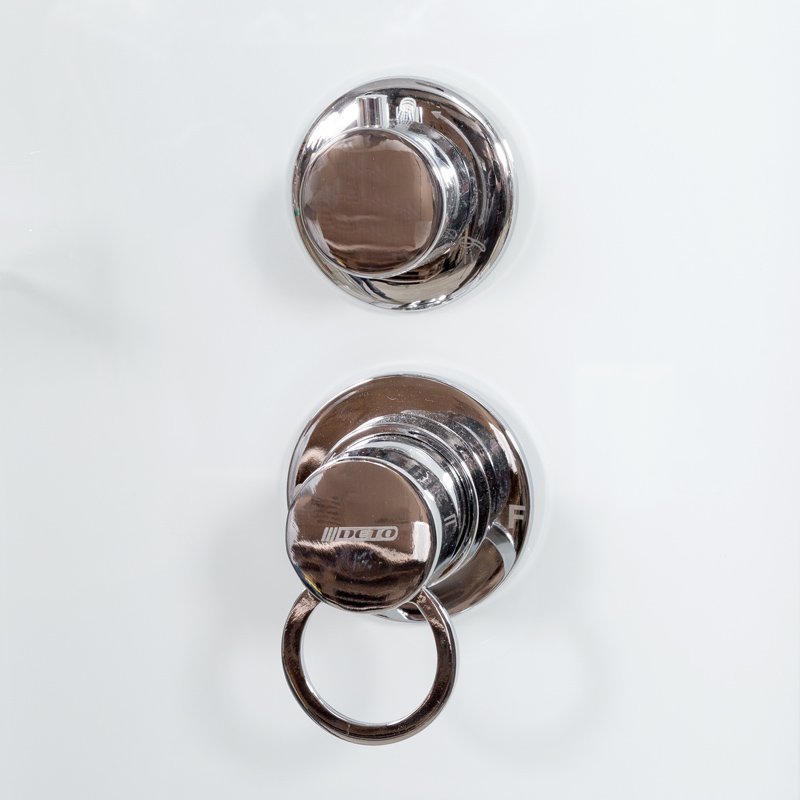 L 901 с гм. и эл. Душевая кабина DETO Серия L ЕМ4510 с гидромассажем (гм.) - Вид №11