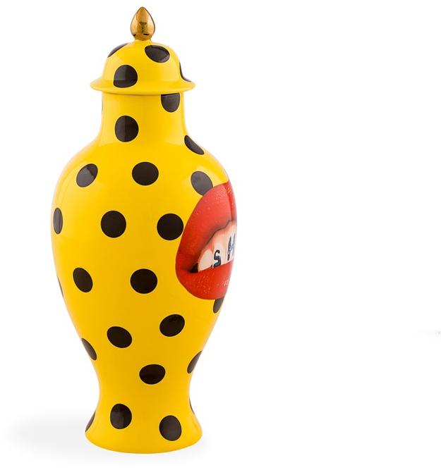 Seletti Фарфоровая ваза Seletti wears toiletpaper sun-id-1448581 - Вид №1