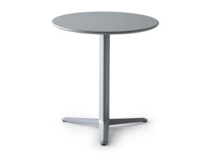 Круглый металлический стол