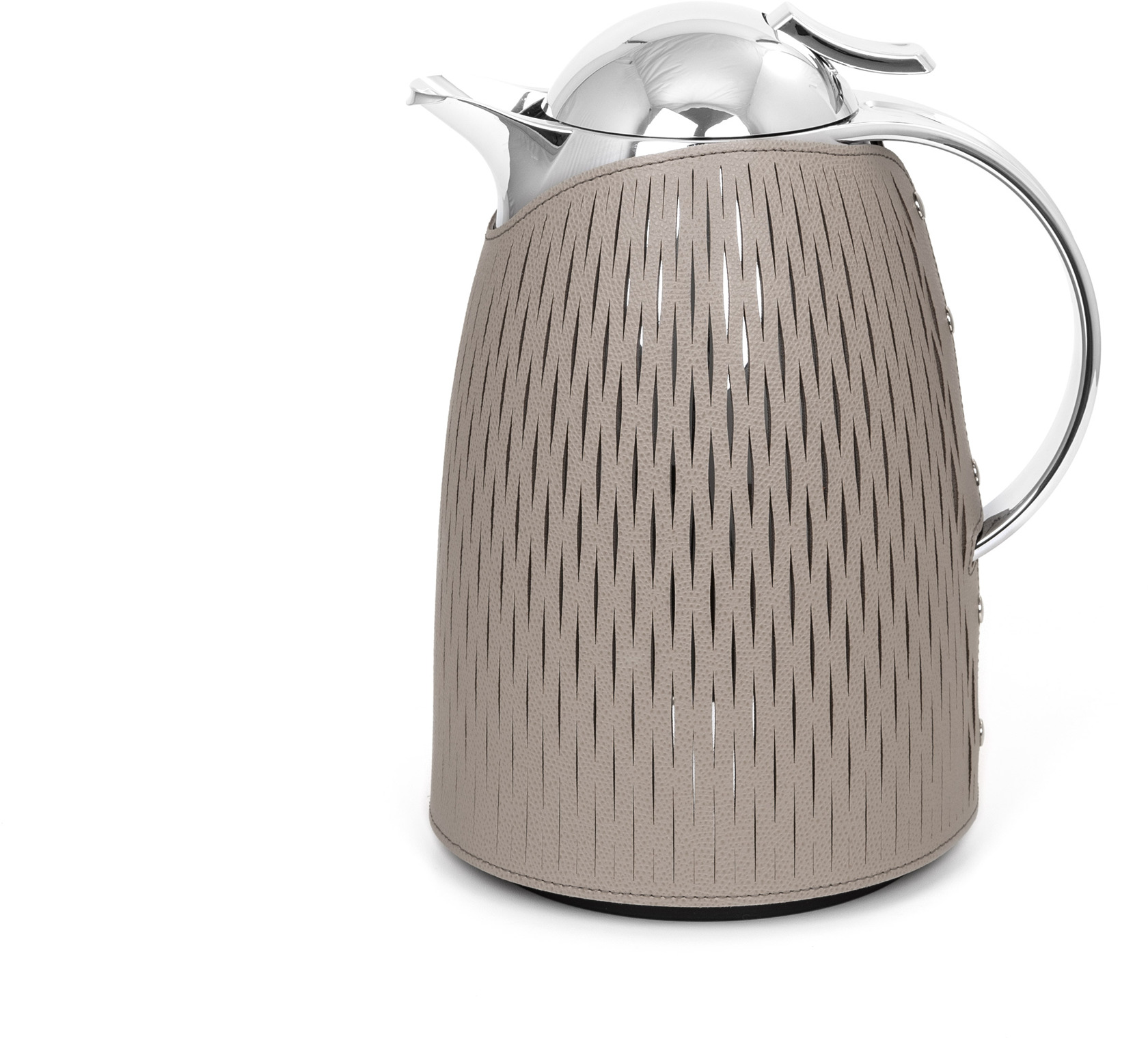 Графин Emily Thermal - 1,5 л - Ø 17X В 27 см / зернистая кожа_белый