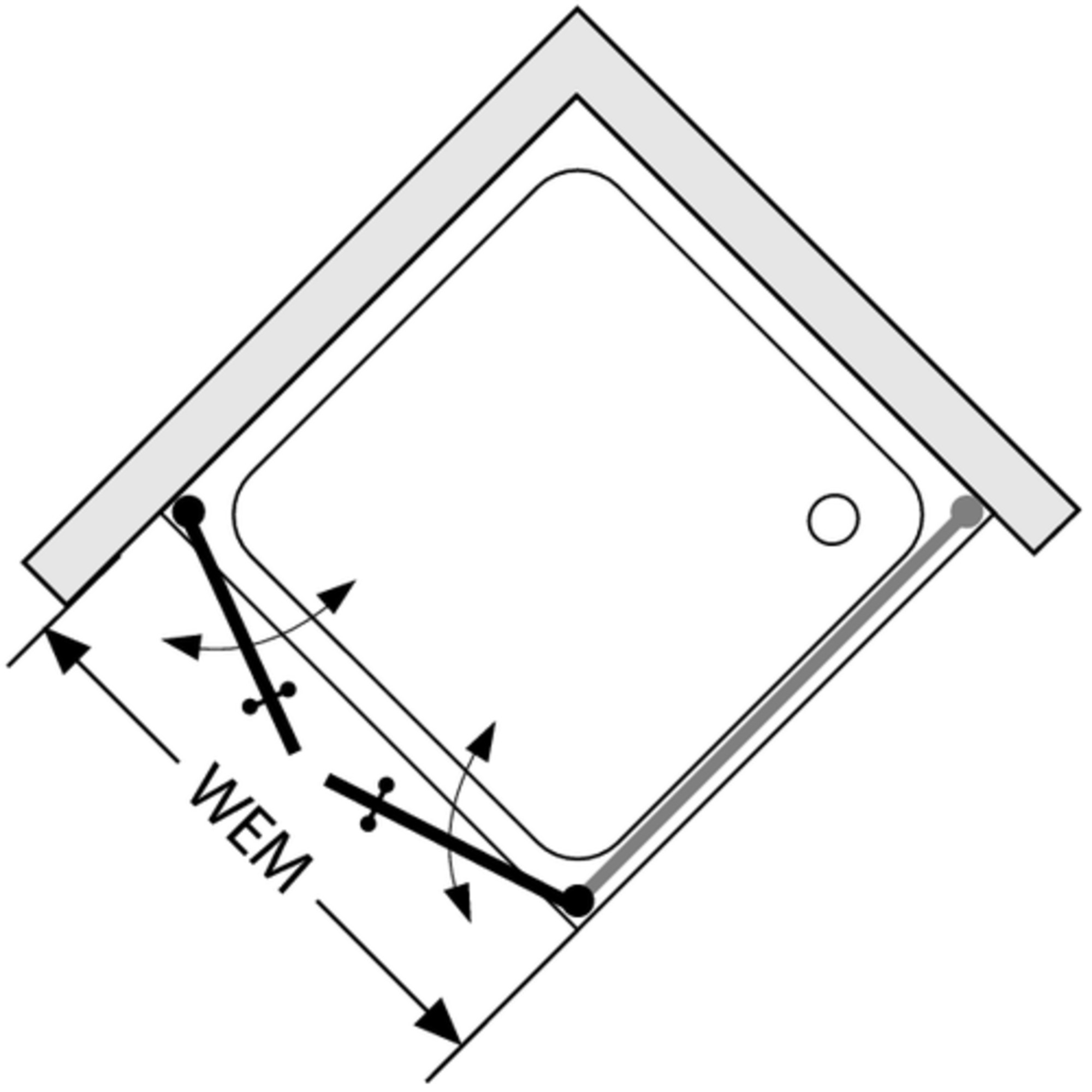 227.120000 Magic Top Collection душевая кабина Duscholux 45671 - Вид №2