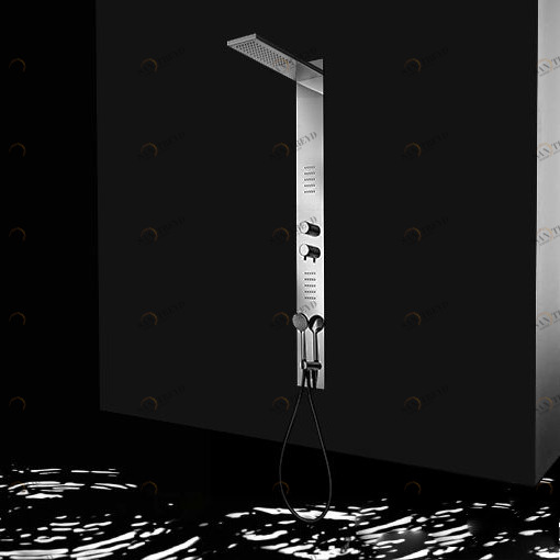 Душевая колонна термостатическая 7CKITE3 Geda Nextage Kami с гидромассажем