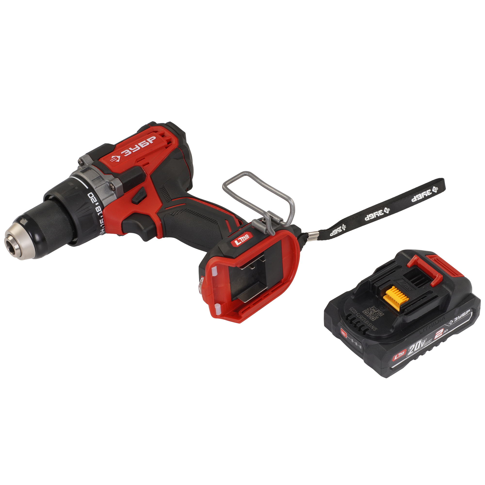 Дрель-шуруповерт Зубр ДБ-165-21 9281350 STDN-0042453 - Вид №5