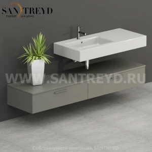 T19052CC2 Столешницы для использования в сочетании с тумбами и открытыми тумбами 190 см серая Globo ARREDO WOOD Италия