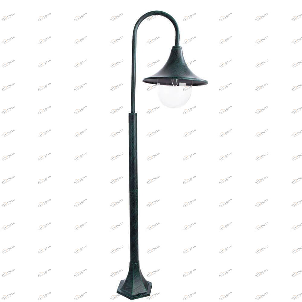 Уличный светильник медный Arte Lamp Malaga A1086PA-1BG ARTE LAMP ФОНАРЬ 00-3898558 Медь 