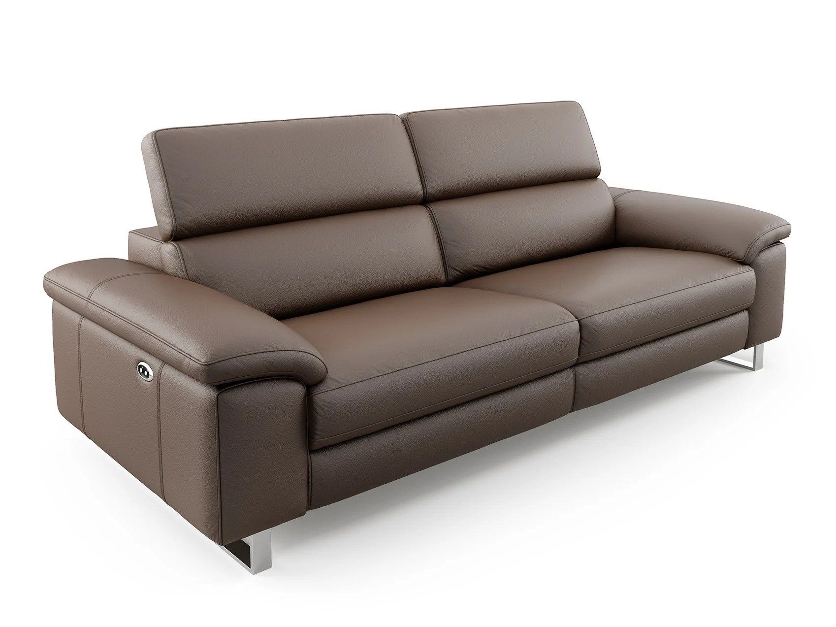 3-местный кожаный диван Sofanella SAVONA ARCH-00063233