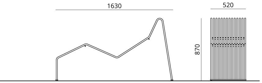 Urbantime Шезлонг из оцинкованной стали Zeroquindici.015 sun-id-1491507 - Вид №4