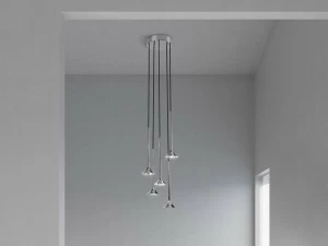 Grok Светодиодный подвесной светильник прямого света из алюминия Alive