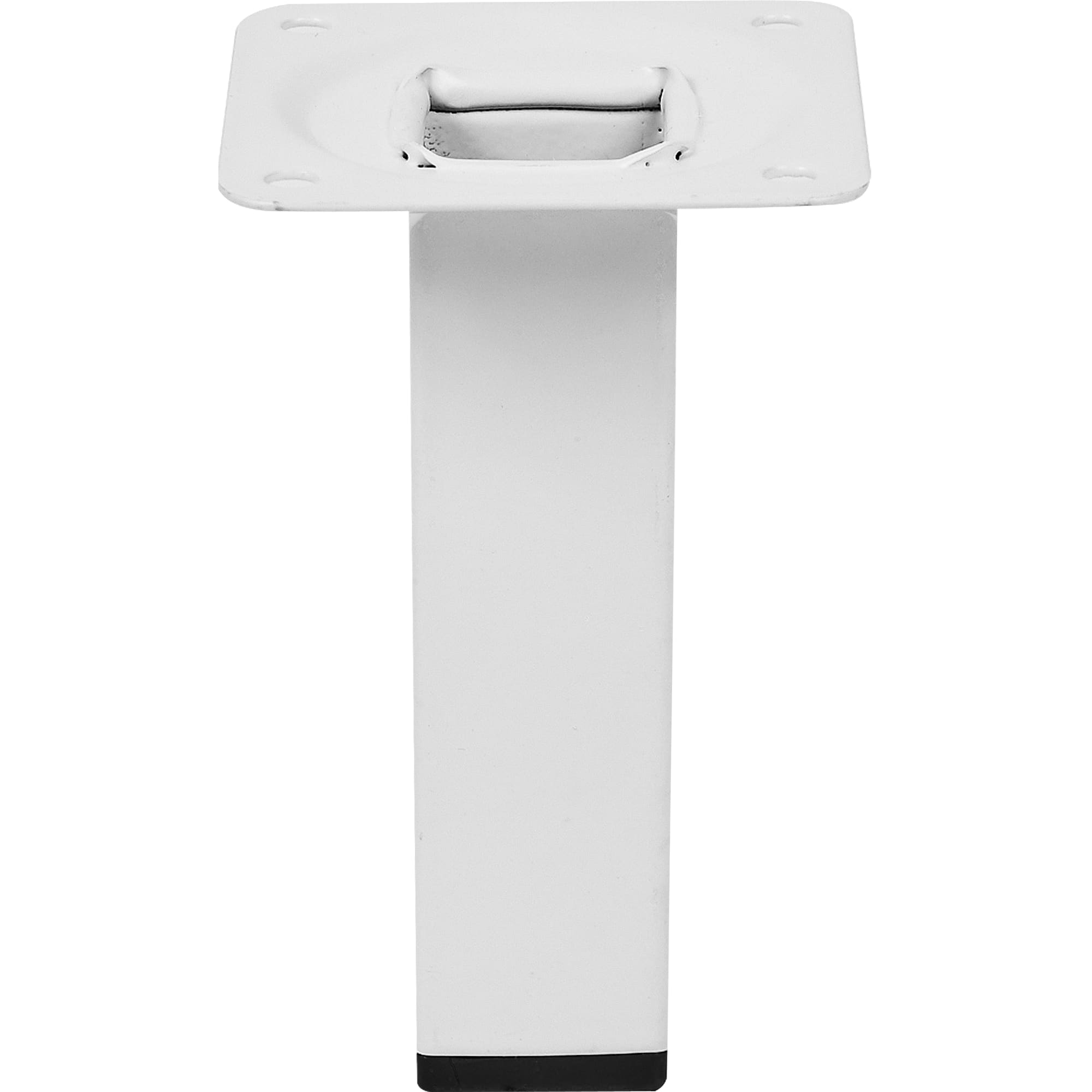 82732511 Ножка квадратная 100х25 мм, сталь, цвет белый Santreyd 