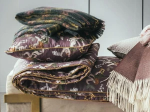 Alexandre Turpault Координированная хлопковая кровать с принтом Cherubin