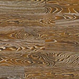 Паркетная доска Maestro Club Symphony Янтарь с белой патиной Термоясень Натур с брашью (Текстурированная) 2283х194 мм.