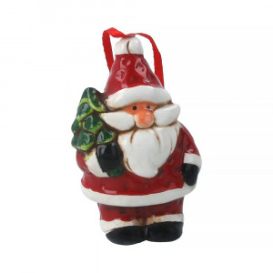 233250 Новогоднее украшение "Санта", "Снеговик" №01 3.3 х 4.8 х 3 см РЕМЕКО
