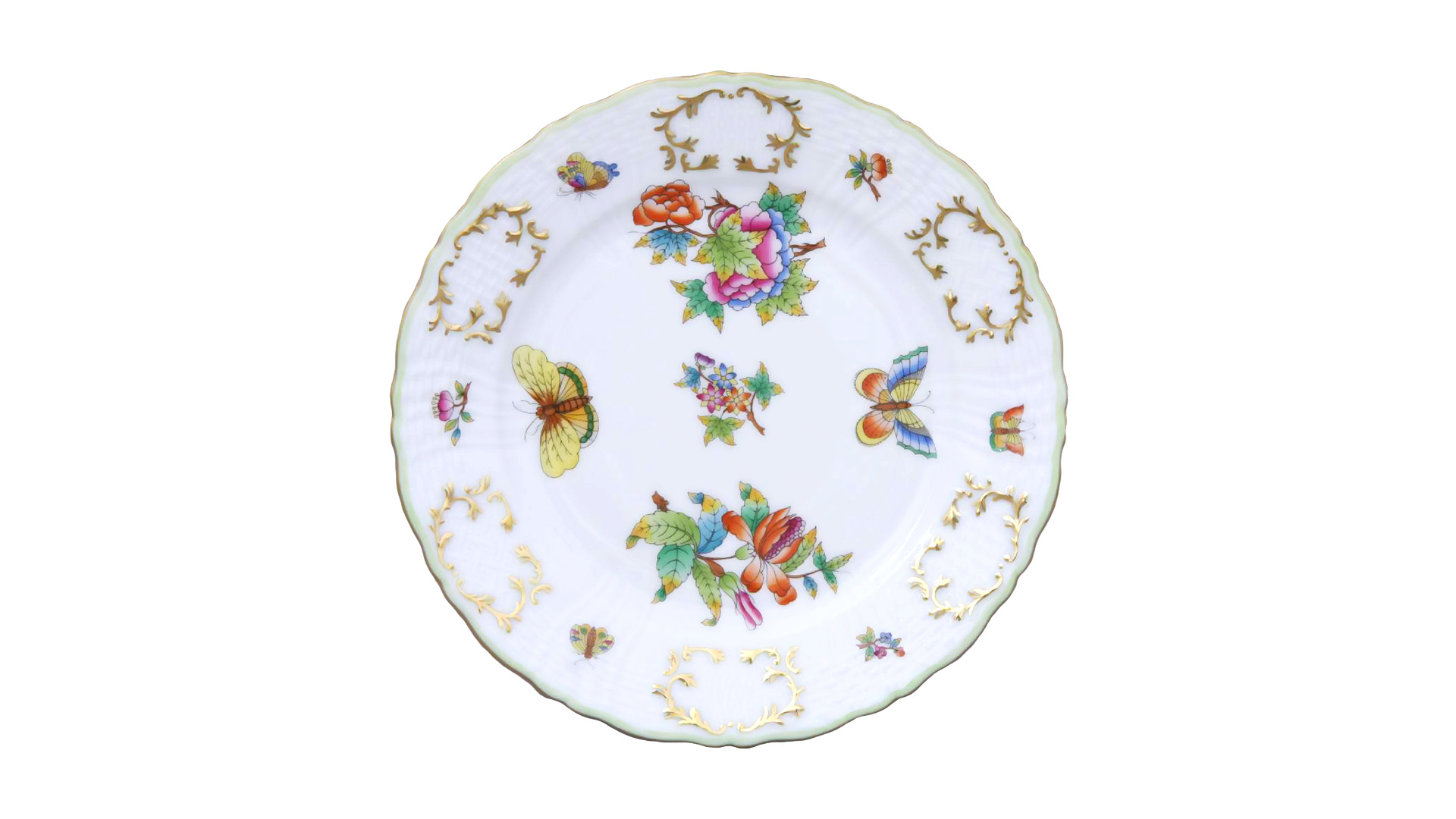 10671471 Herend Сервиз чайный Тет-а-Тет Herend Вечность на 2 персоны 9 предметов Фарфор  - Вид №5