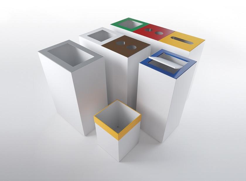 Manade Контейнер для бумаги из стали для раздельного сбора мусора Pick'up sun-id-1409082 - Вид №1