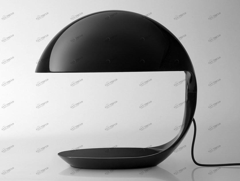 Martinelli Luce Вращающаяся настольная лампа из смолы Cobra 629