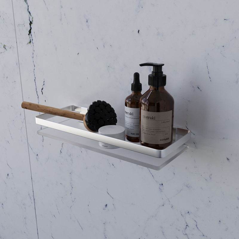 A7455100 Полка стеклянная алюминий AM.PM Sense L 