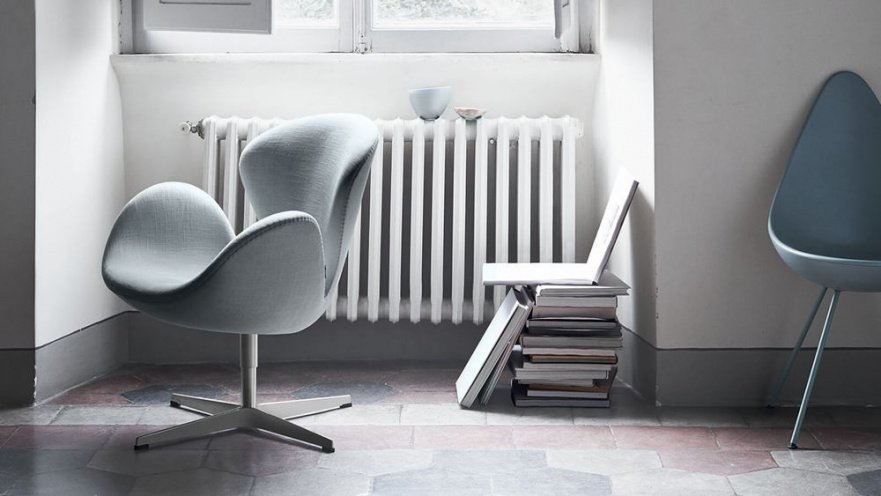 Кресло Arne Jacobsen Style Swan Chair черное SOHO DESIGN ДИЗАЙНЕРСКИЕ, SWAN 131543 Черный  - Вид №9
