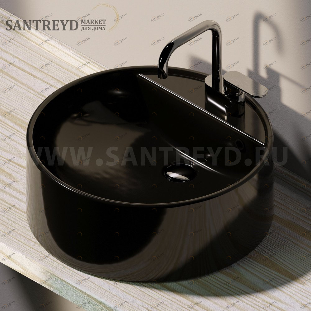 5050C9017 Накладная раковина на столешницу  круглая Ceramica Flaminia Twin