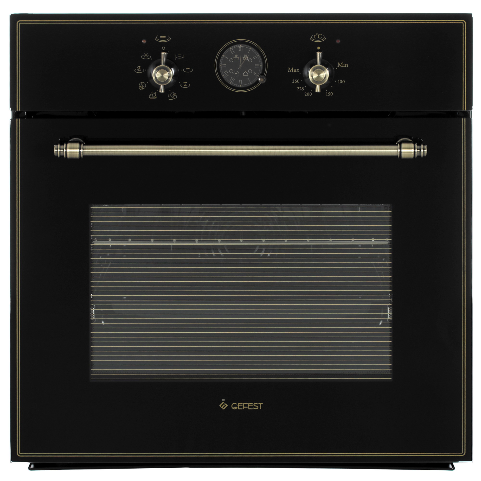 9066585 Электрический духовой шкаф Gefest ЭДВ ДА 622-02 К83 черный STDN-0027485