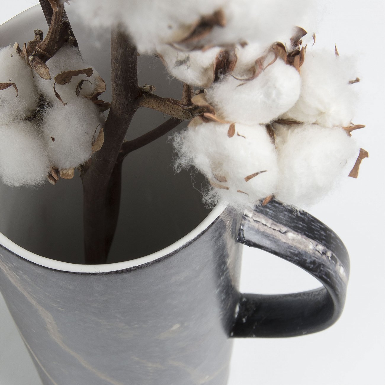 Ваза керамическая серая 27 см Crazy от La Forma LA FORMA CRAZY 343197 Серый - Вид №1