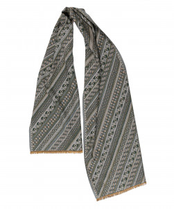 IRAZU Шарф 50/200 63% хлопок 37% шелк жаккард PETRUSSE