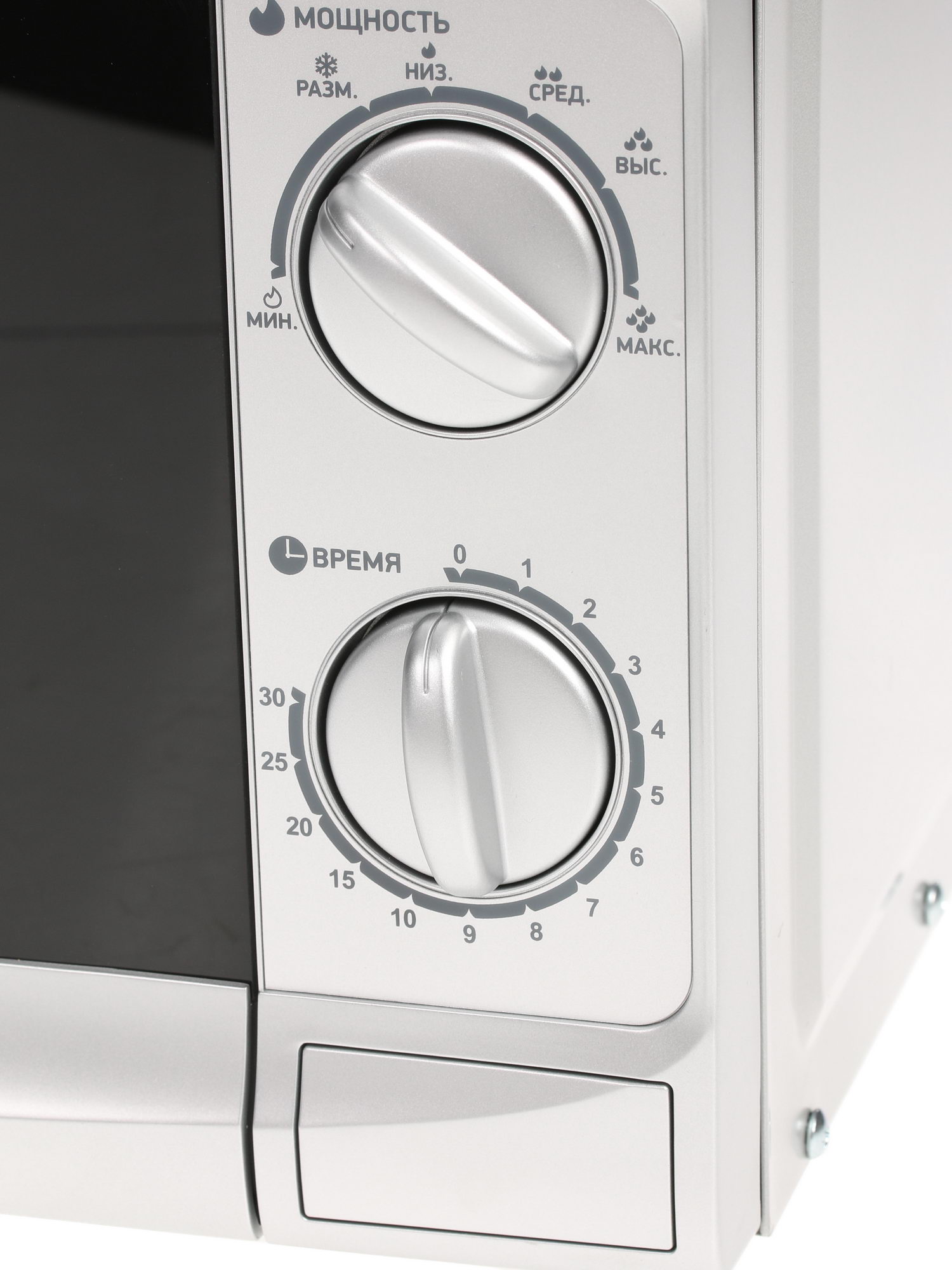 1022610 Микроволновая печь BBK 20MWS-707M/S серебристый STDN-0141545 - Вид №3