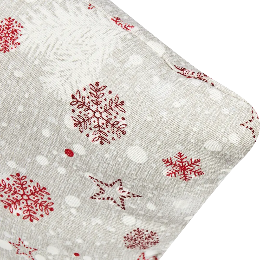 Подушка "Снежинки" 40x40 см цвет серый Altali STLM-2201566 - Вид №2