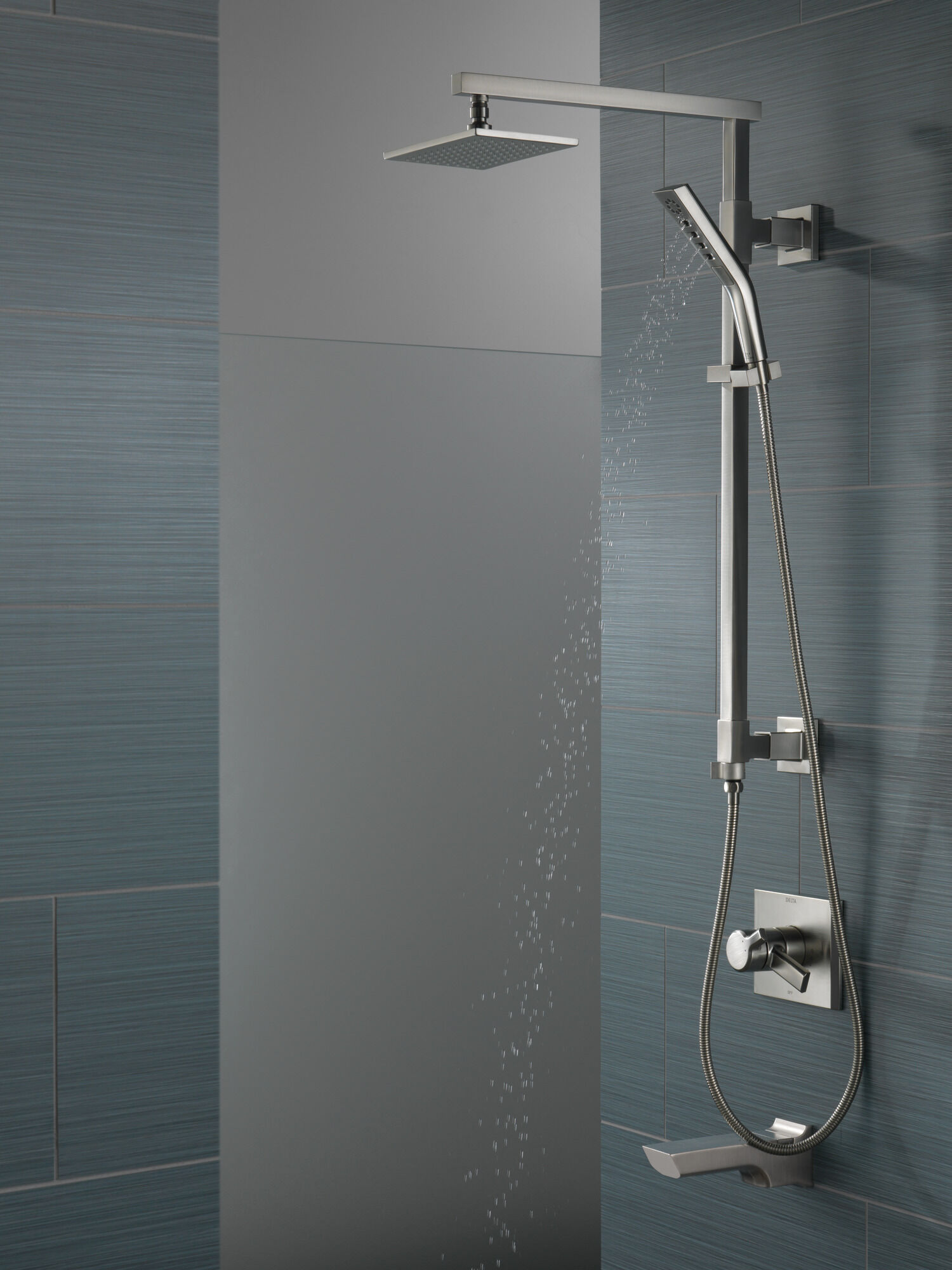 RP62955SS Душевая лейка Raincan с одинарной настройкой Delta Faucet Universal Showering Нержавеющая сталь  - Вид №6