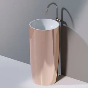 L103T0R0VT.257 Напольная раковина стоящая круглая A. e T. Italia PILLAR