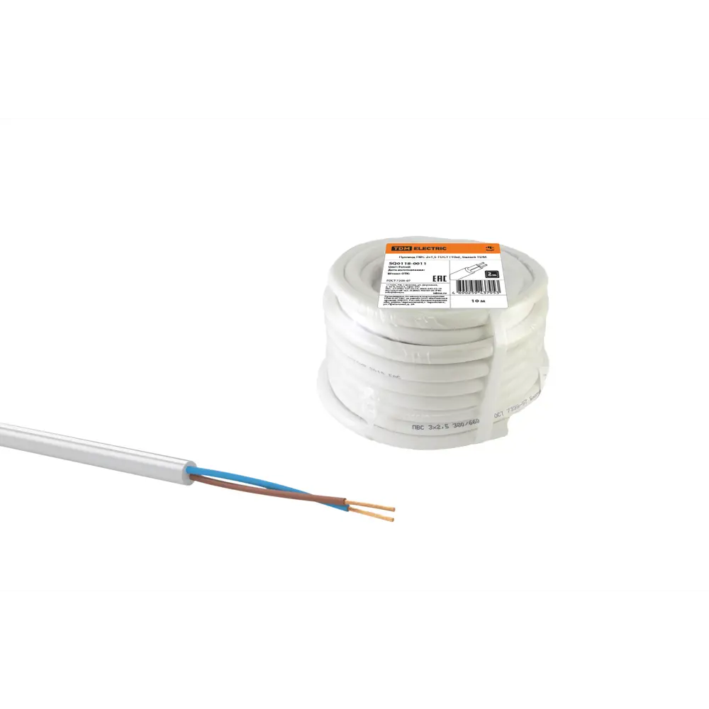 Провод TDM Electric ПВС 2x1.5 для бытовой техники и инструментов, 10 м 84574139 STLM-1571990 - Вид №2