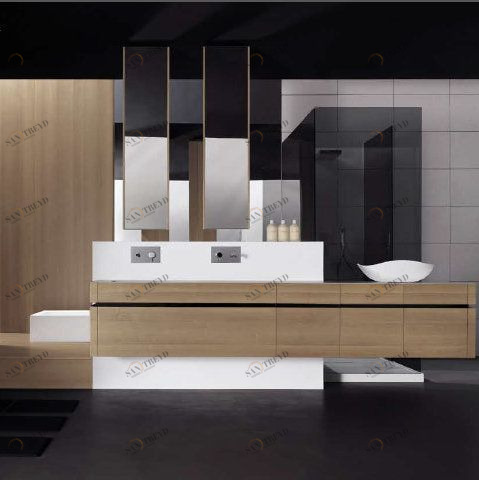 KU 58 Комплект мебели для ванной комнаты, отделка Corian Real 110 Millidue Santreyd 41549